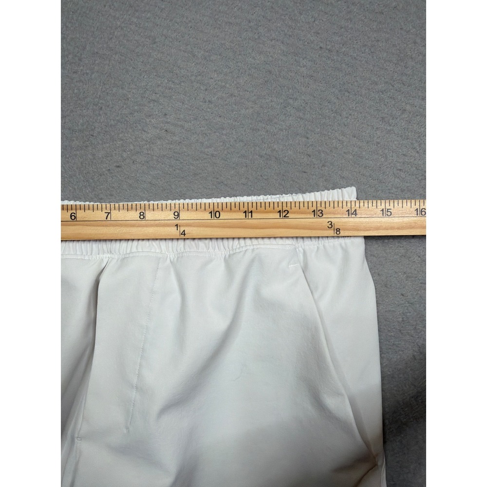 Lululemon Mens Pace Breaker Lined Shorts White Size M 5 Inch Inseam Running Gym - Picture 4 of 10